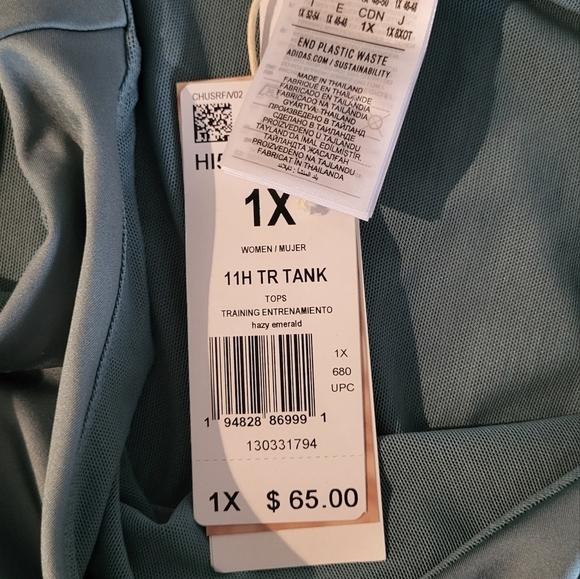 Adidas x 11 Honoré Tank Top NWT - Picture 9 of 9